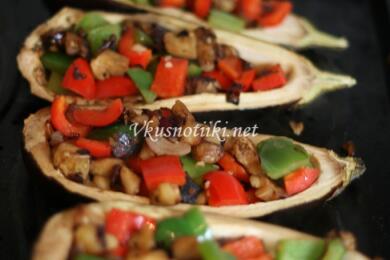 Пълнен патладжан