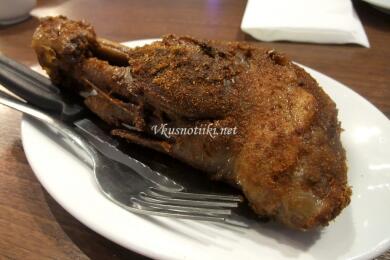 Шпиковано бутче с вино