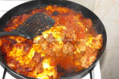 Друсан кебап :) 