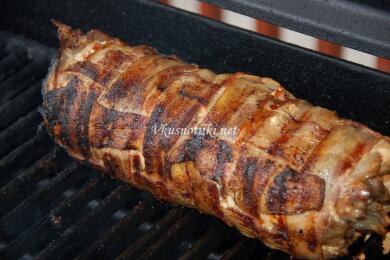 Свинско филе с бекон