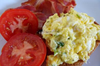 Яйца със сирене