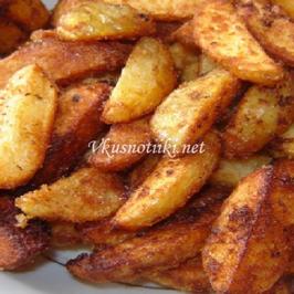 Хрупкави пържени картофки