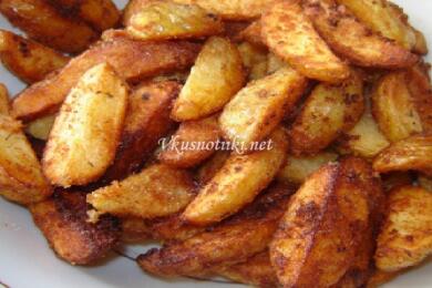Хрупкави пържени картофки