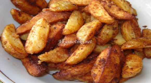 Хрупкави пържени картофки