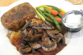 Паржолки с гъби в йенско стъкло