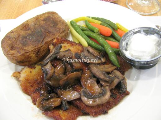 Паржолки с гъби в йенско стъкло