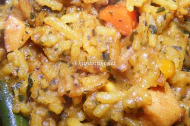 Ориз със зеленчуци II