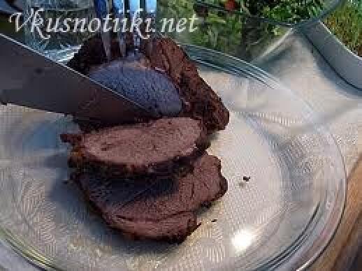 Печено агнешко със соев сос и мед