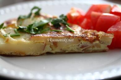 Tortilla de calabacin