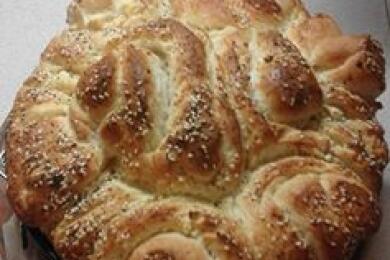 Питка със сирене и семена