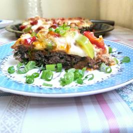 Кето пица с блат от кайма