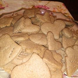 Коледни какаови сладки с целуфчена глазура