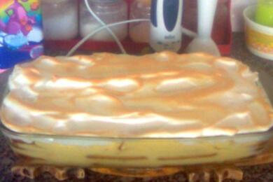 Торта с бисквити и ванилов крем