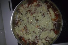 Огретен с домати и яйца