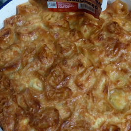 Баница с майонеза и газирана вода