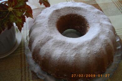 Кекс  с гореща вода