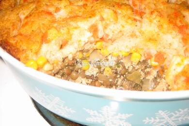 Мусака със зеленчуци