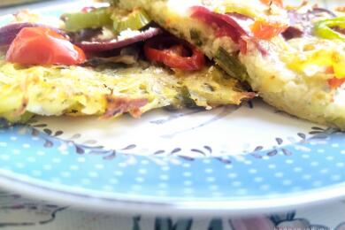 Богата пица с картофен блат