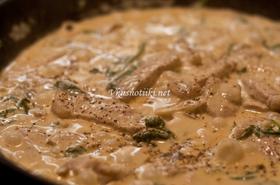 Свинско месо в сметана