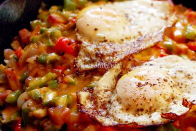 Бърз миш маш с шунка