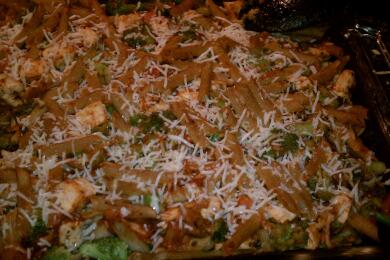 Печени макарони по италиански