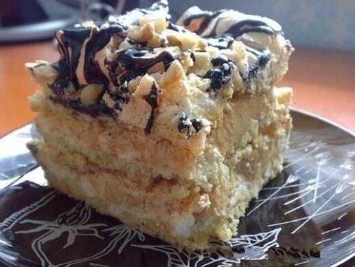 Торта - Въздушен сникърс