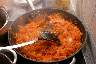 Задушени моркови