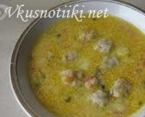 Супа топчета на баба