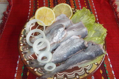 Маринован чернокоп в буркани