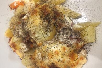 Огретен със сирена и още нещо