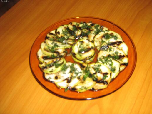 Тиквички на скара