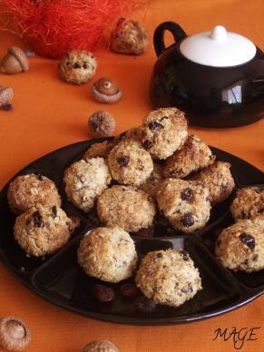 Хрупкави бонбони с кокосови стърготини