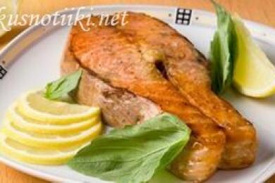 Стек от сьомга