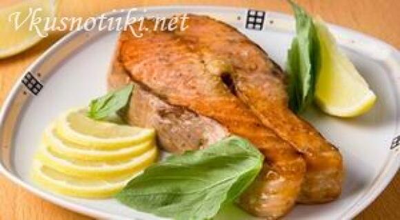 Стек от сьомга