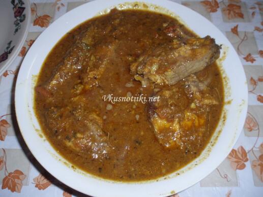 Шаран със сос