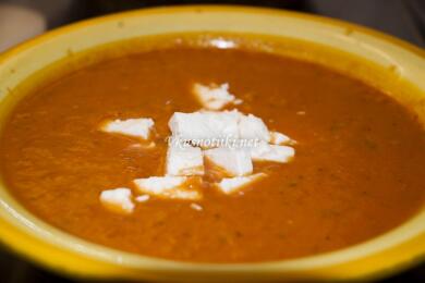 Бърза и лесна доматена супа