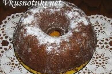 Какаов кекс I