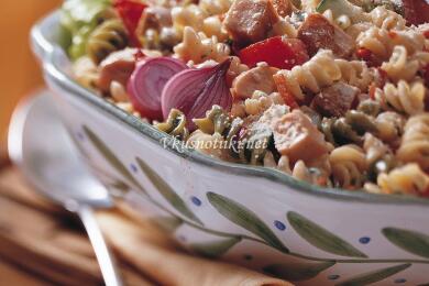 Салата с кротончета