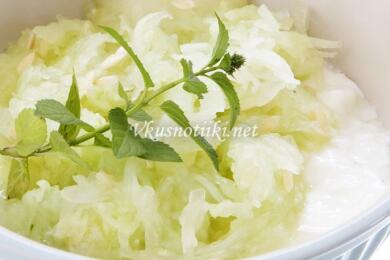 Салата "Снежанка"