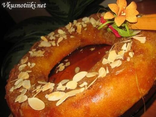 Ябълков сладкиш с карамел 