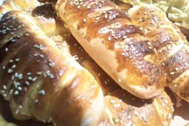 Солени кифлички със сирене и самардала