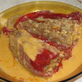 Пълнени чушки с кайма и ориз