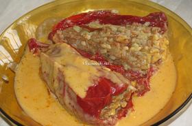 Пълнени чушки с кайма и ориз