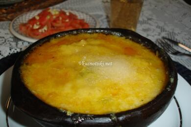 Мусака със зеленчуци