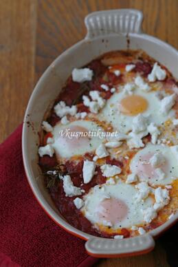 Яйца на фурна