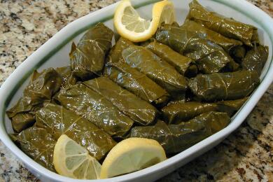 Постни лозови сарми