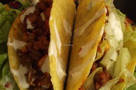 Мексикански такоси с телешка кайма