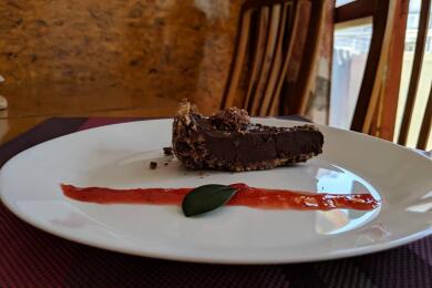 Шоколадов тарт с шоколад Нутела