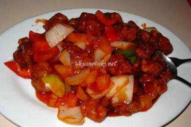 Сач с пилешко