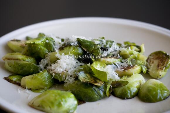 Брюкселско зеле с масло